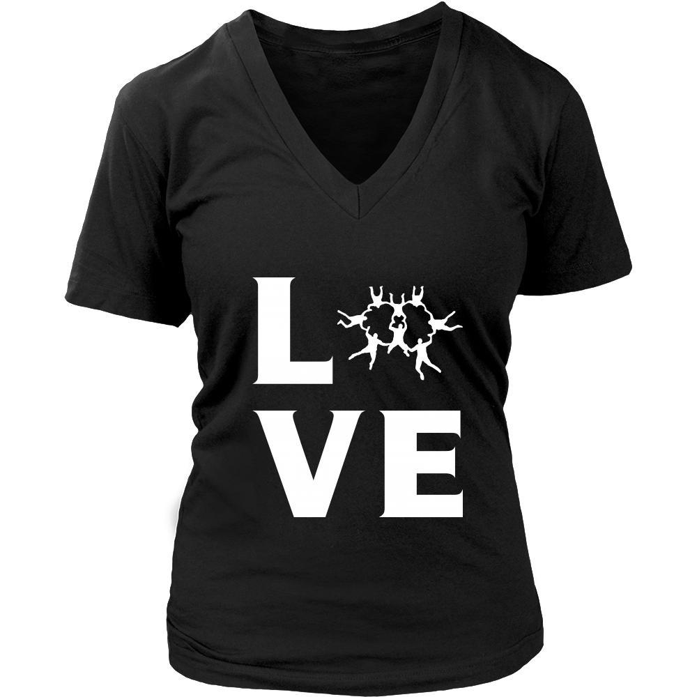 Skydiving - LOVE Skydiving - Diver Hobby Shirt-T-shirt-Teelime | shirts-hoodies-mugs