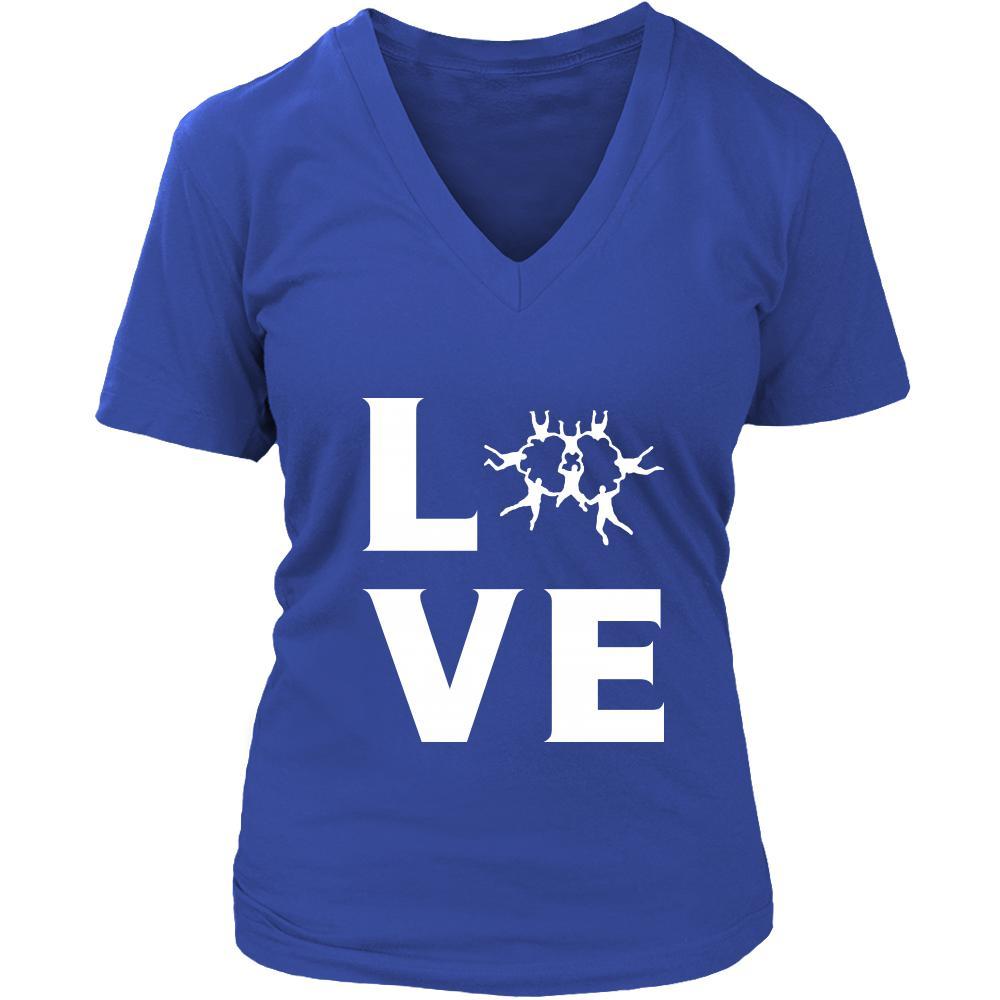 Skydiving - LOVE Skydiving - Diver Hobby Shirt-T-shirt-Teelime | shirts-hoodies-mugs
