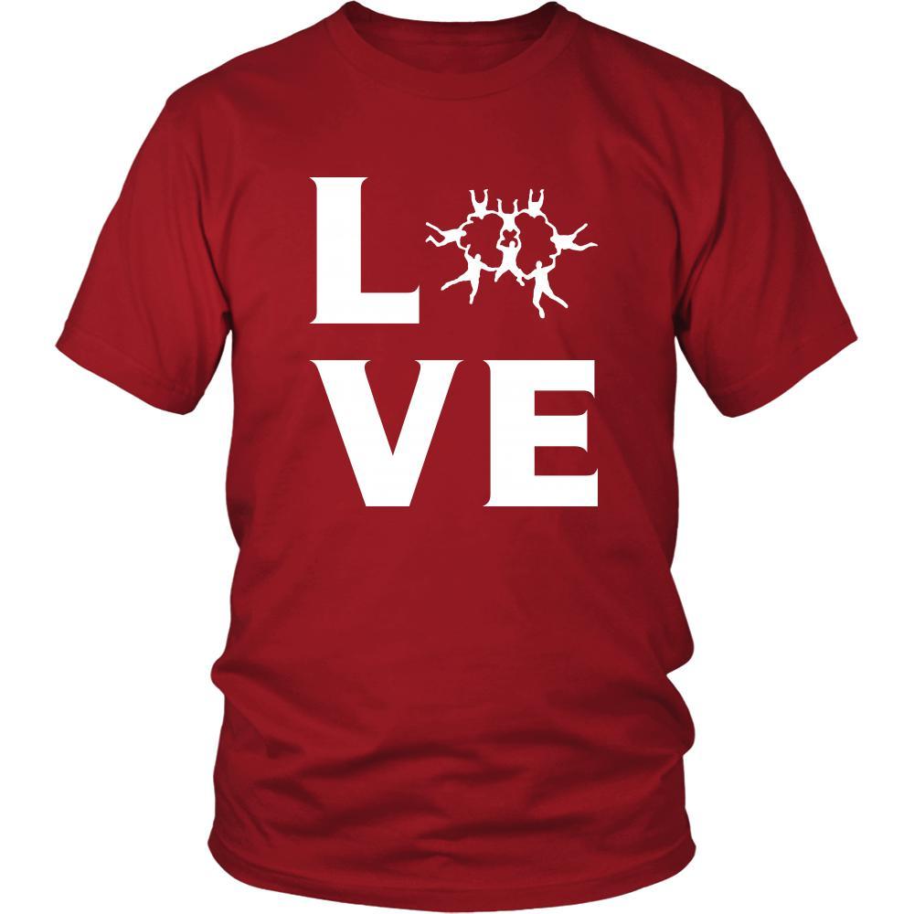 Skydiving - LOVE Skydiving - Diver Hobby Shirt-T-shirt-Teelime | shirts-hoodies-mugs