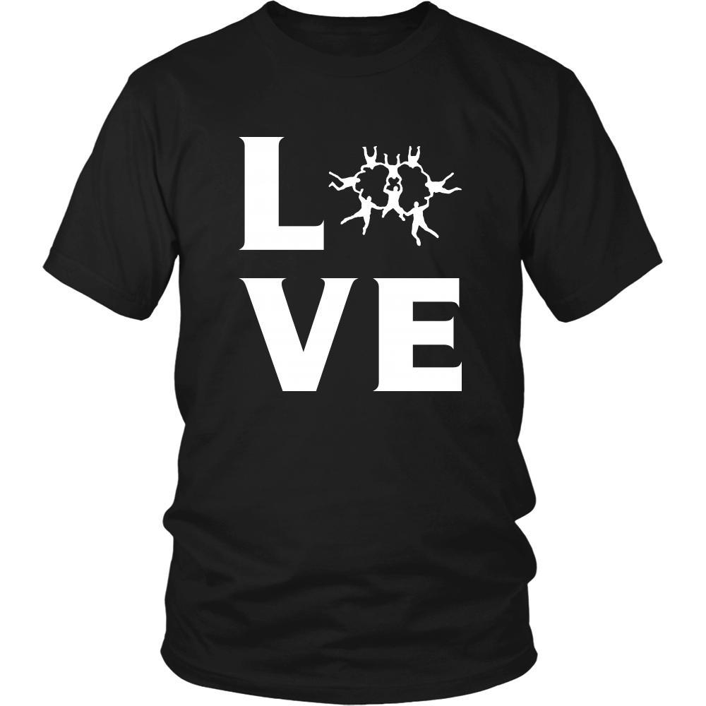 Skydiving - LOVE Skydiving - Diver Hobby Shirt-T-shirt-Teelime | shirts-hoodies-mugs