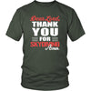Skydiving Shirt - Dear Lord, thank you for Skydiving Amen- Hobby-T-shirt-Teelime | shirts-hoodies-mugs