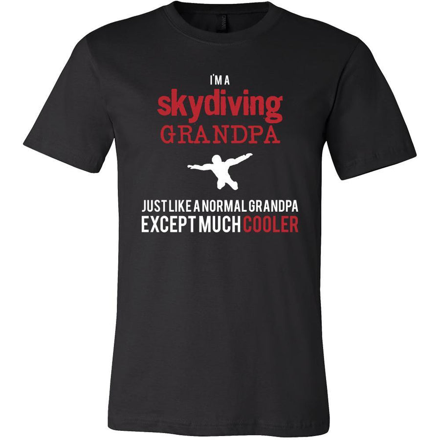 Skydiving Shirt - I'm a skydiving grandpa just like a normal grandpa except much cooler Grandfather Hobby Gift-T-shirt-Teelime | shirts-hoodies-mugs