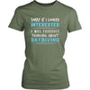 Skydiving Shirt - Sorry If I Looked Interested, I think about Skydiving - Hobby Gift-T-shirt-Teelime | shirts-hoodies-mugs