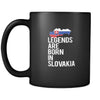 Slovakia Legends are born in Slovakia 11oz Black Mug-Drinkware-Teelime | shirts-hoodies-mugs