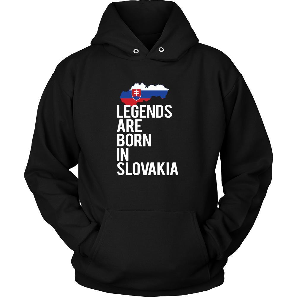Slovakia Shirt - Legends are born in Slovakia - National Heritage Gift-T-shirt-Teelime | shirts-hoodies-mugs