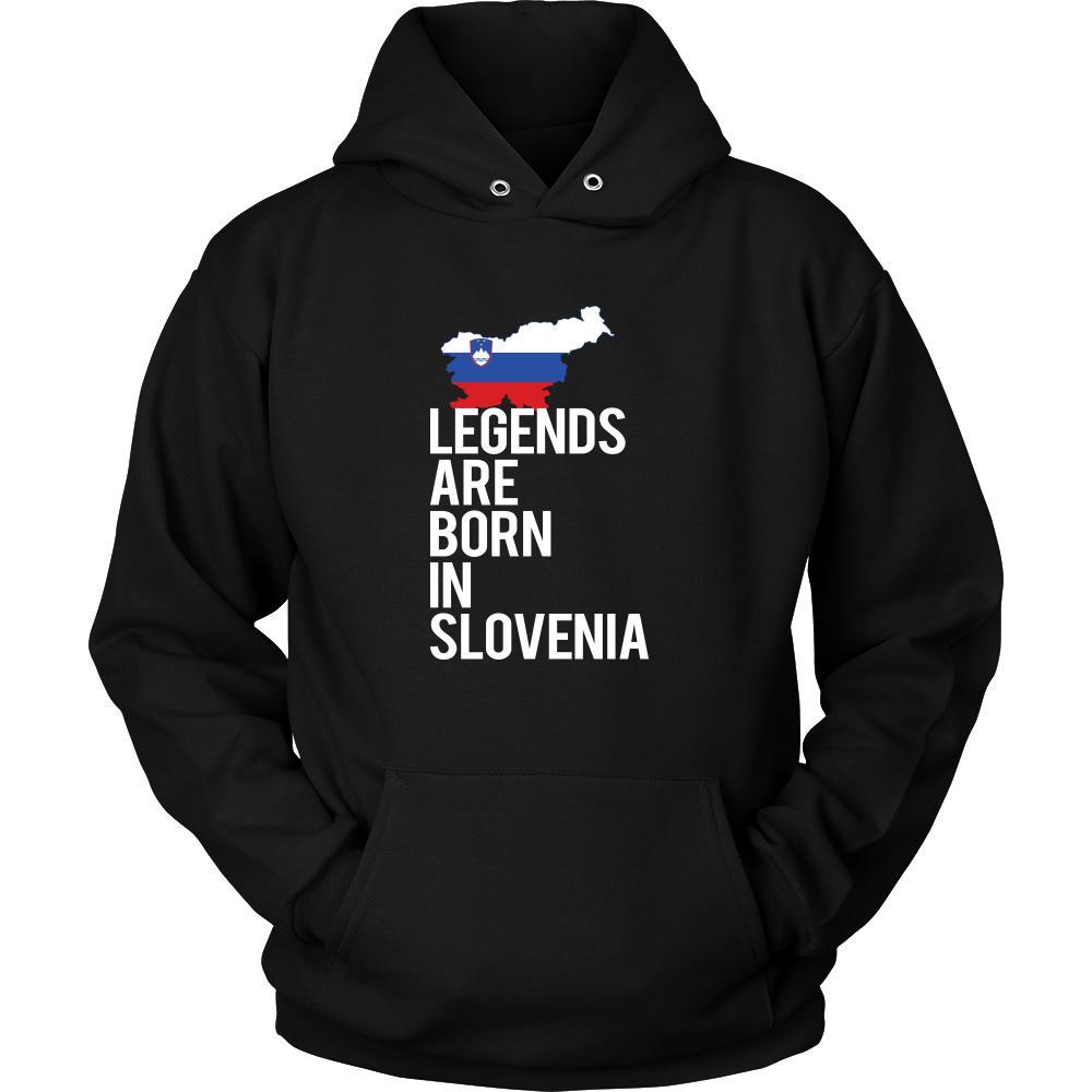 Slovenia Shirt - Legends are born in Slovenia - National Heritage Gift-T-shirt-Teelime | shirts-hoodies-mugs