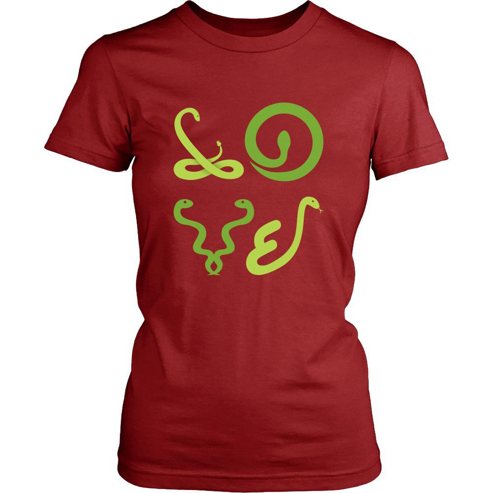Snake - LOVE Snake - Animal Owner Shirt-T-shirt-Teelime | shirts-hoodies-mugs