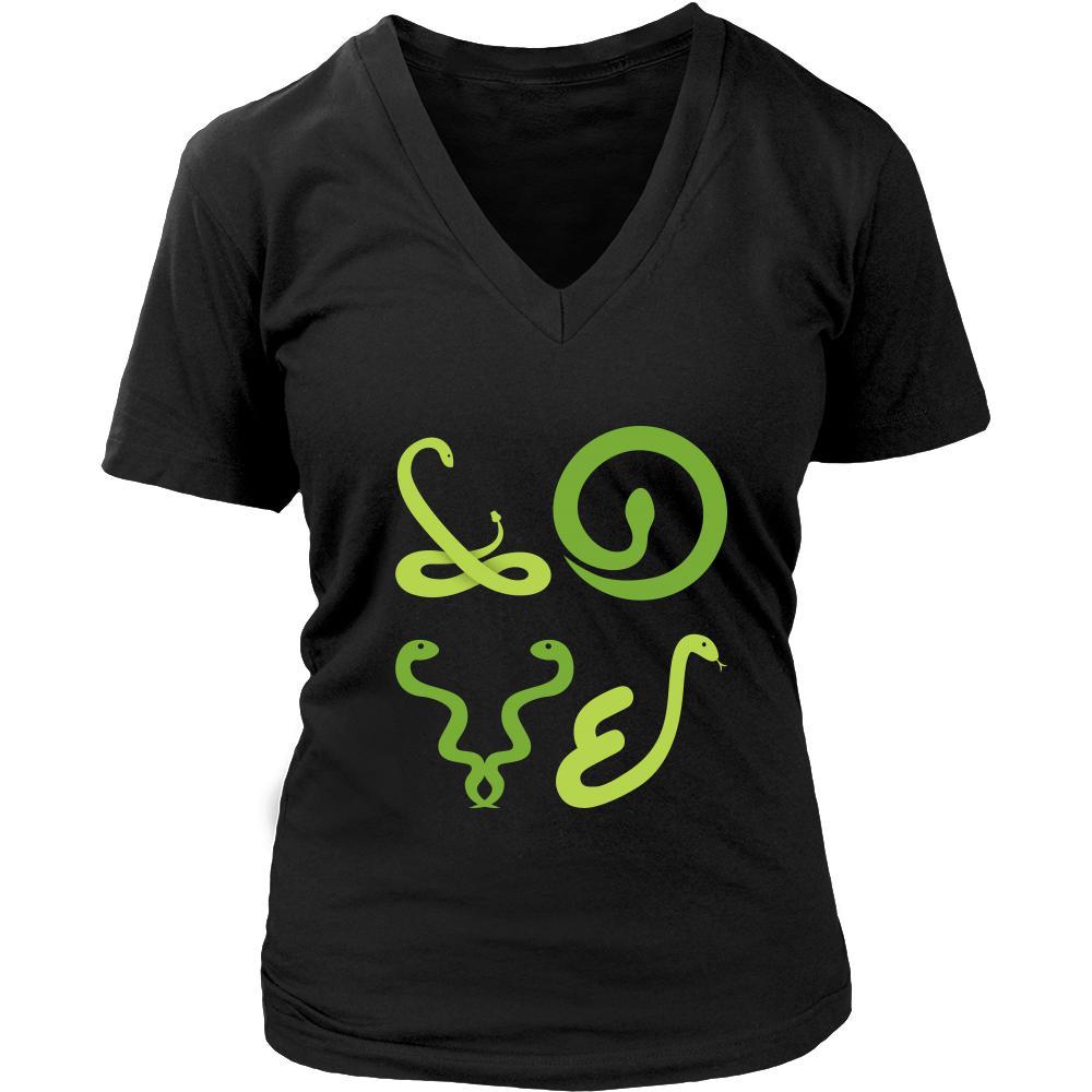 Snake - LOVE Snake - Animal Owner Shirt-T-shirt-Teelime | shirts-hoodies-mugs