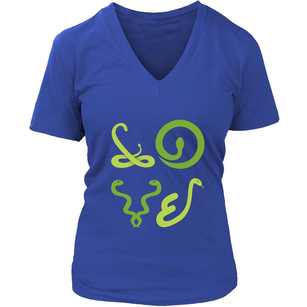 Snake - LOVE Snake - Animal Owner Shirt-T-shirt-Teelime | shirts-hoodies-mugs