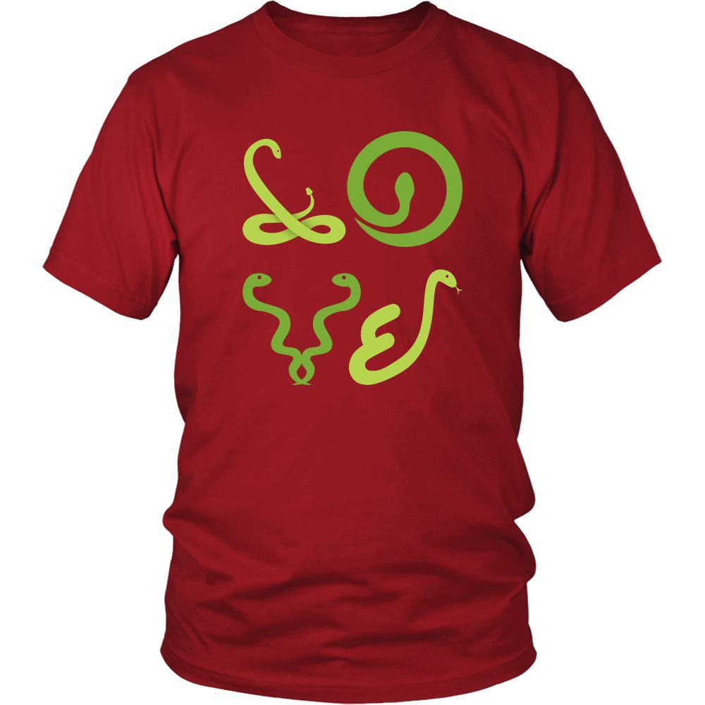 Snake - LOVE Snake - Animal Owner Shirt-T-shirt-Teelime | shirts-hoodies-mugs