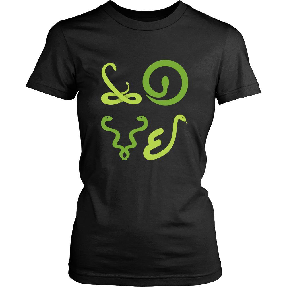 Snake - LOVE Snake - Animal Owner Shirt-T-shirt-Teelime | shirts-hoodies-mugs