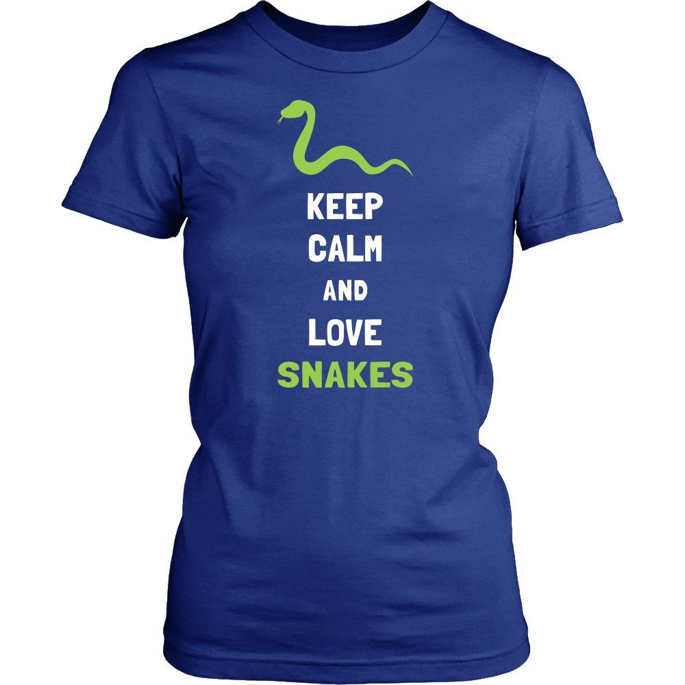 Snake Shirt - Keep Calm - Animal Lover Gift-T-shirt-Teelime | shirts-hoodies-mugs