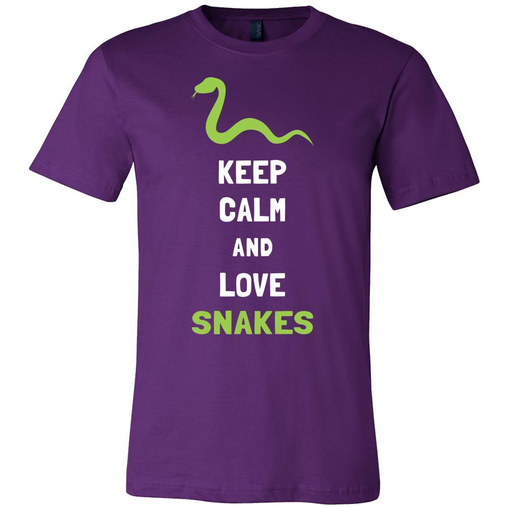 Snake Shirt - Keep Calm - Animal Lover Gift-T-shirt-Teelime | shirts-hoodies-mugs