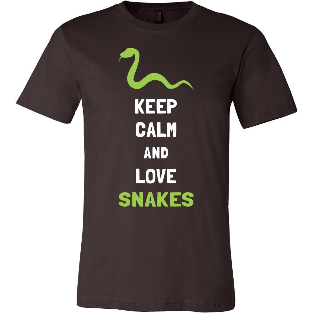 Snake Shirt - Keep Calm - Animal Lover Gift-T-shirt-Teelime | shirts-hoodies-mugs