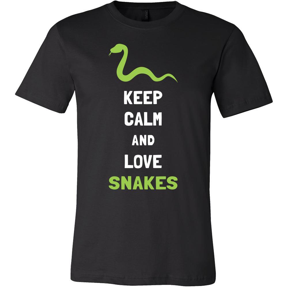 Snake Shirt - Keep Calm - Animal Lover Gift-T-shirt-Teelime | shirts-hoodies-mugs