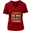 Snake Shirt - One More Snake - Animal Lover Gift-T-shirt-Teelime | shirts-hoodies-mugs