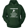Snowboarding - I Snowboard because punching people is frowned upon - Snow Board Hobby Shirt-T-shirt-Teelime | shirts-hoodies-mugs