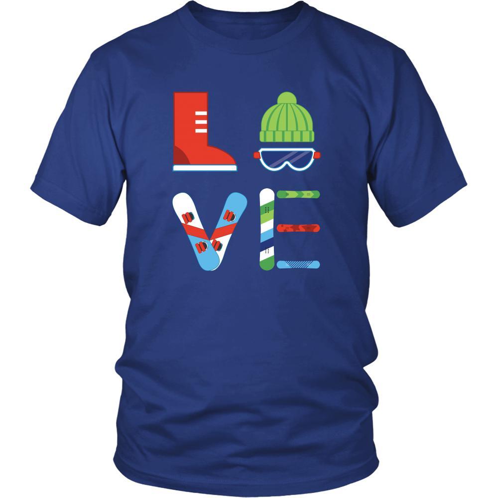 Snowboarding - LOVE Snowboarding  - Snow Board Hobby Shirt