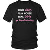 Snowboarding Shirt - Some girls play house real girls go Snowboarding- Hobby Lady-T-shirt-Teelime | shirts-hoodies-mugs