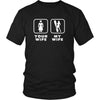 Snowboarding - Your wife My wife - Father's Day Hobby Shirt-T-shirt-Teelime | shirts-hoodies-mugs