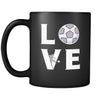 Soccer - LOVE Soccer - 11oz Black Mug-Drinkware-Teelime | shirts-hoodies-mugs