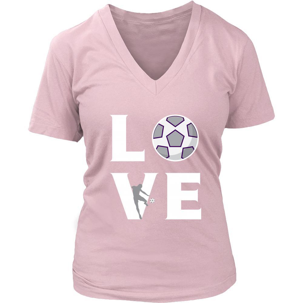 Soccer - LOVE Soccer - Sport Player Shirt-T-shirt-Teelime | shirts-hoodies-mugs