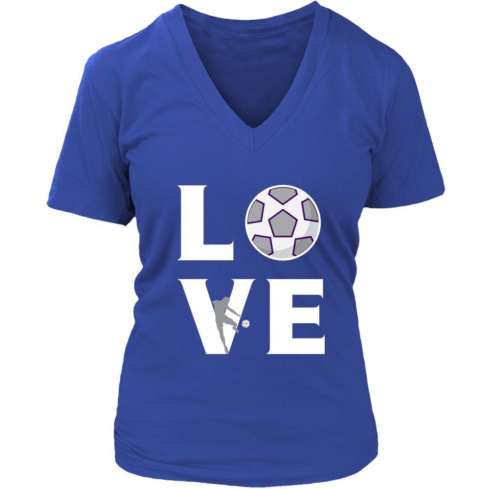 Soccer - LOVE Soccer - Sport Player Shirt-T-shirt-Teelime | shirts-hoodies-mugs