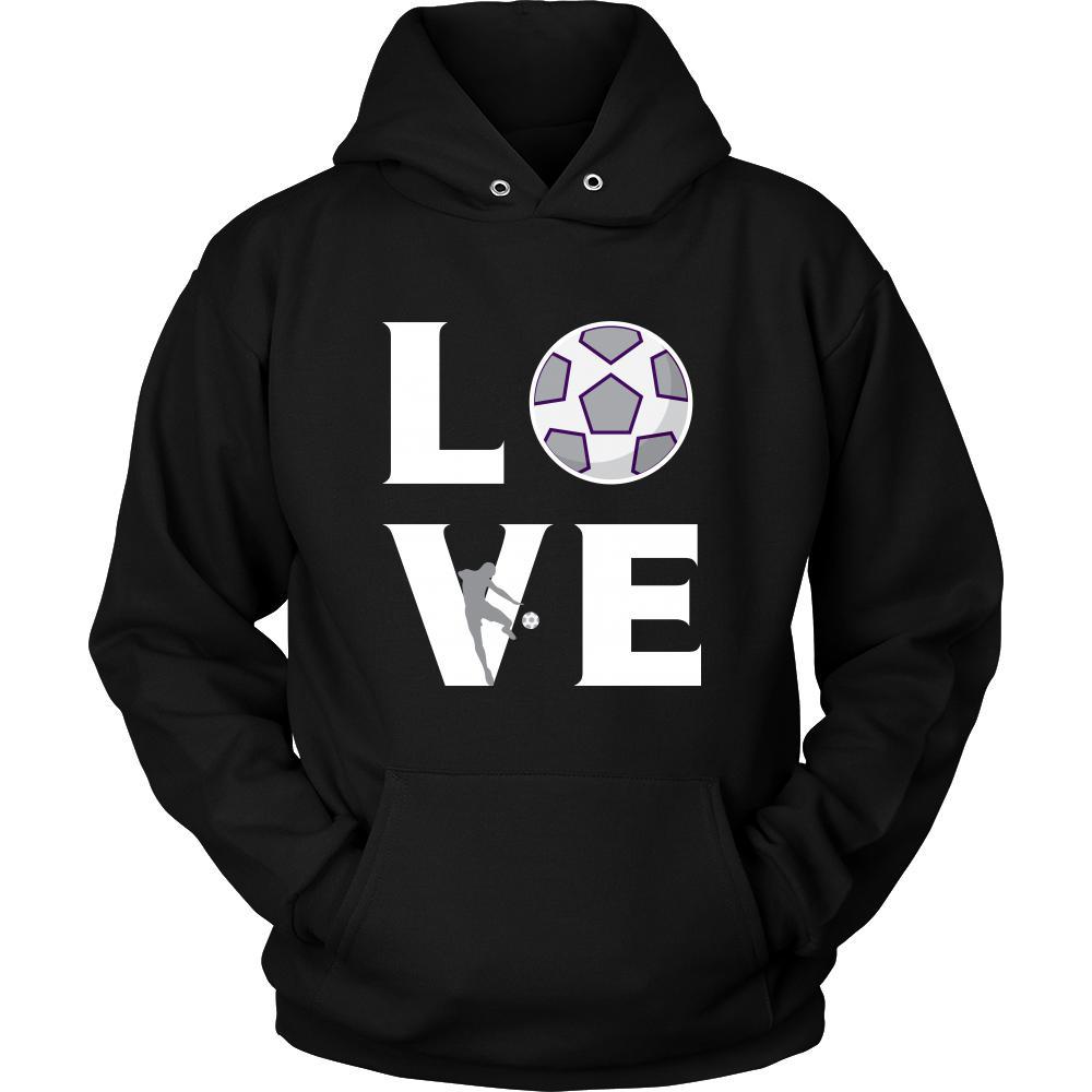 Soccer - LOVE Soccer - Sport Player Shirt-T-shirt-Teelime | shirts-hoodies-mugs