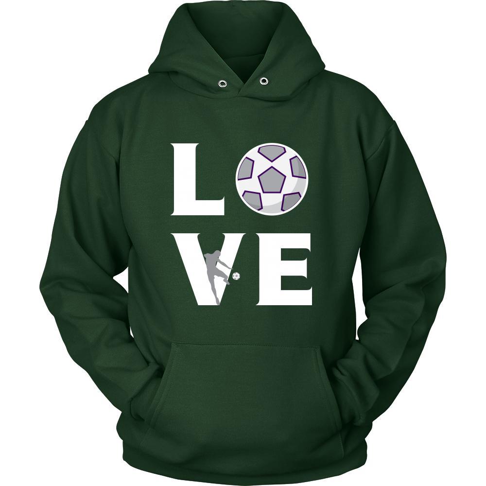 Soccer - LOVE Soccer - Sport Player Shirt-T-shirt-Teelime | shirts-hoodies-mugs