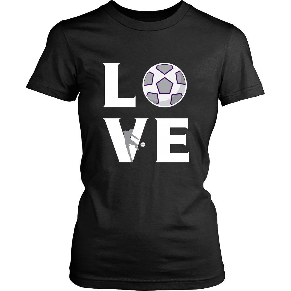 Soccer - LOVE Soccer - Sport Player Shirt-T-shirt-Teelime | shirts-hoodies-mugs