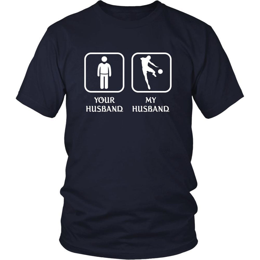 Soccer Player - Your husband My husband - Mother's Day Sport Shirt-T-shirt-Teelime | shirts-hoodies-mugs