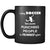 Soccer Player  - I play Soccer because punching people is frowned upon - 11oz Black Mug