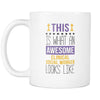 Social Worker mug - Awesome Clinical Social Worker-Drinkware-Teelime | shirts-hoodies-mugs