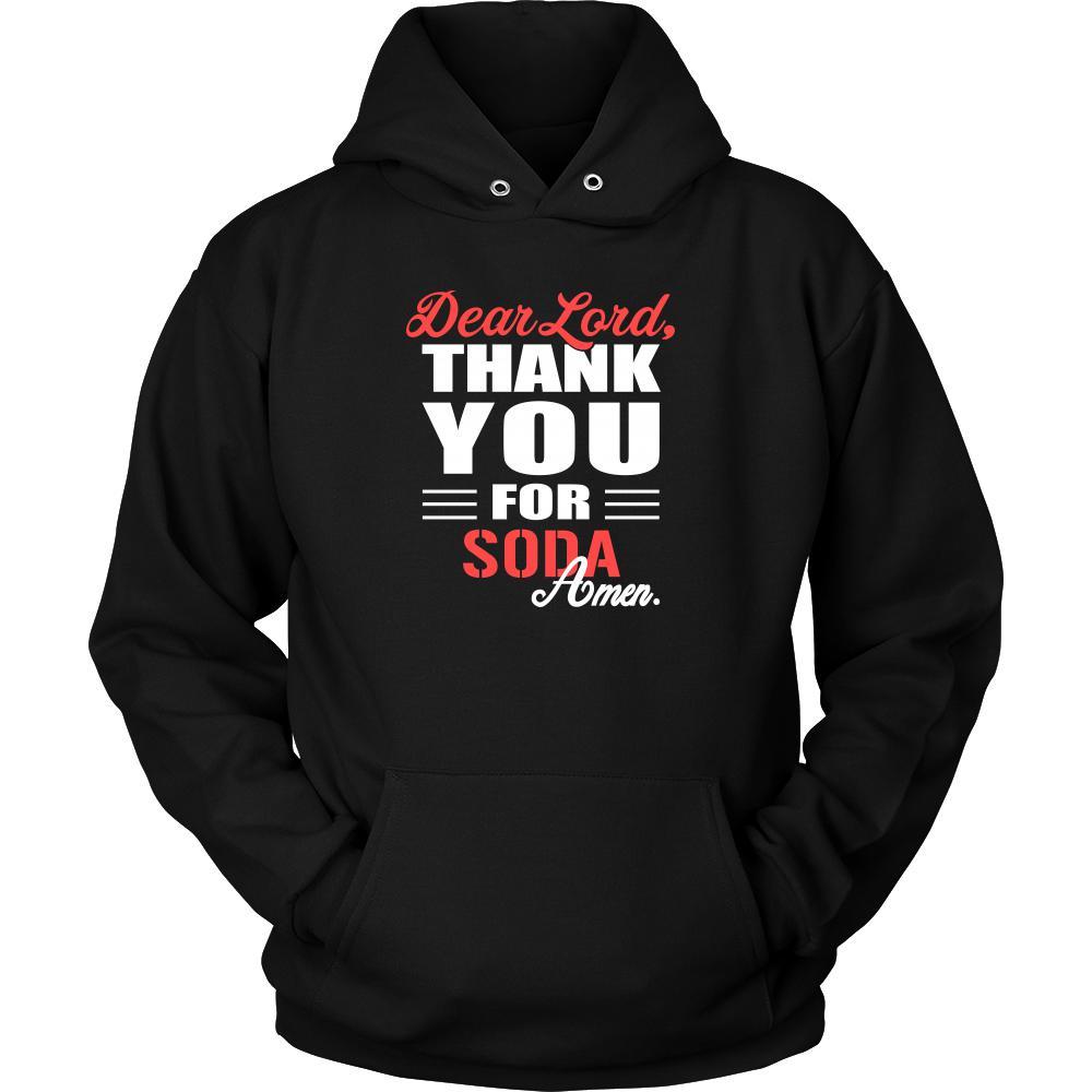 Soda Shirt - Dear Lord, thank you for Soda Amen- Drink Lover-T-shirt-Teelime | shirts-hoodies-mugs