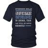 Software developer Shirt - Everyone relax the Software developer is here, the day will be save shortly - Profession Gift-T-shirt-Teelime | shirts-hoodies-mugs