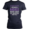 Software developer Shirt - Software developer because badass mother fucker isn't an official job title - Profession Gift-T-shirt-Teelime | shirts-hoodies-mugs