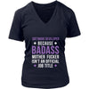 Software developer Shirt - Software developer because badass mother fucker isn't an official job title - Profession Gift-T-shirt-Teelime | shirts-hoodies-mugs