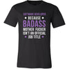 Software developer Shirt - Software developer because badass mother fucker isn't an official job title - Profession Gift-T-shirt-Teelime | shirts-hoodies-mugs