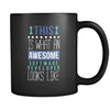 Software developer This is what an awesome software developer looks like 11oz Black Mug-Drinkware-Teelime | shirts-hoodies-mugs