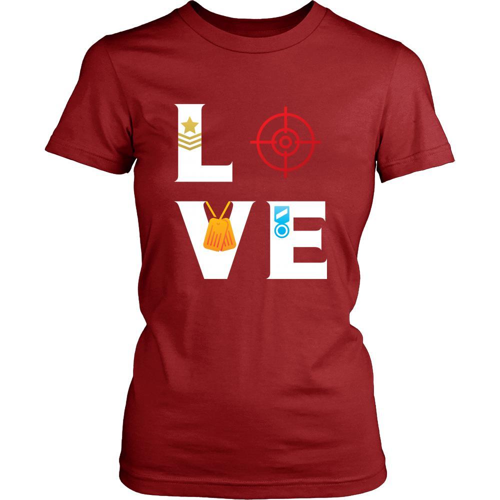 Soldier - LOVE Soldier - Profession/Job Shirt-T-shirt-Teelime | shirts-hoodies-mugs