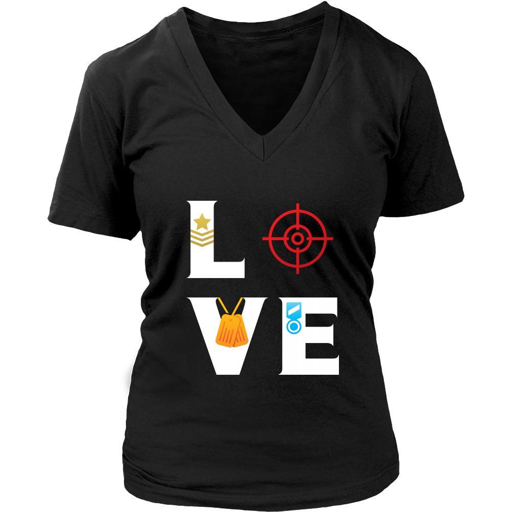 Soldier - LOVE Soldier - Profession/Job Shirt-T-shirt-Teelime | shirts-hoodies-mugs