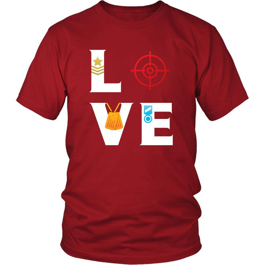 Soldier - LOVE Soldier - Profession/Job Shirt-T-shirt-Teelime | shirts-hoodies-mugs