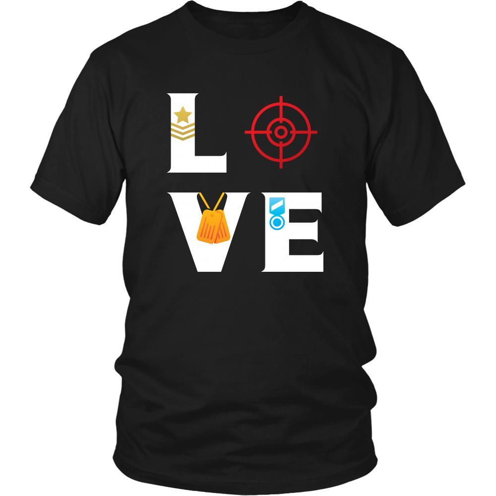Soldier - LOVE Soldier - Profession/Job Shirt-T-shirt-Teelime | shirts-hoodies-mugs