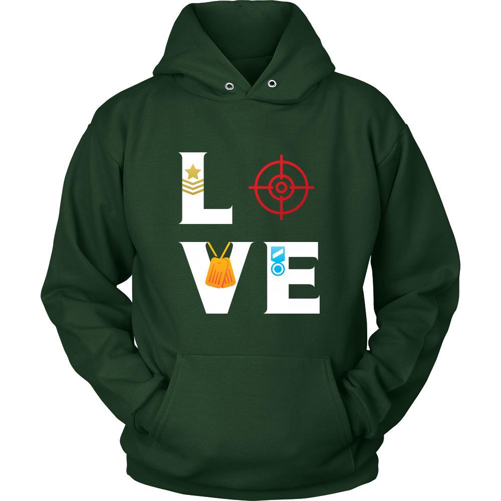 Soldier - LOVE Soldier - Profession/Job Shirt-T-shirt-Teelime | shirts-hoodies-mugs