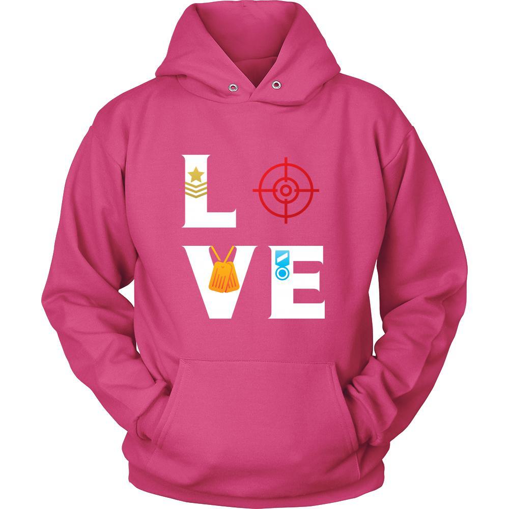 Soldier - LOVE Soldier - Profession/Job Shirt-T-shirt-Teelime | shirts-hoodies-mugs