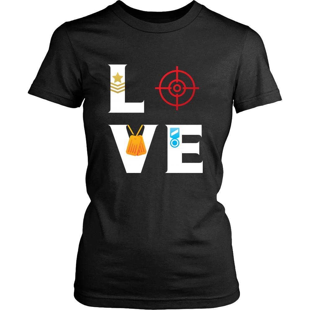 Soldier - LOVE Soldier - Profession/Job Shirt-T-shirt-Teelime | shirts-hoodies-mugs