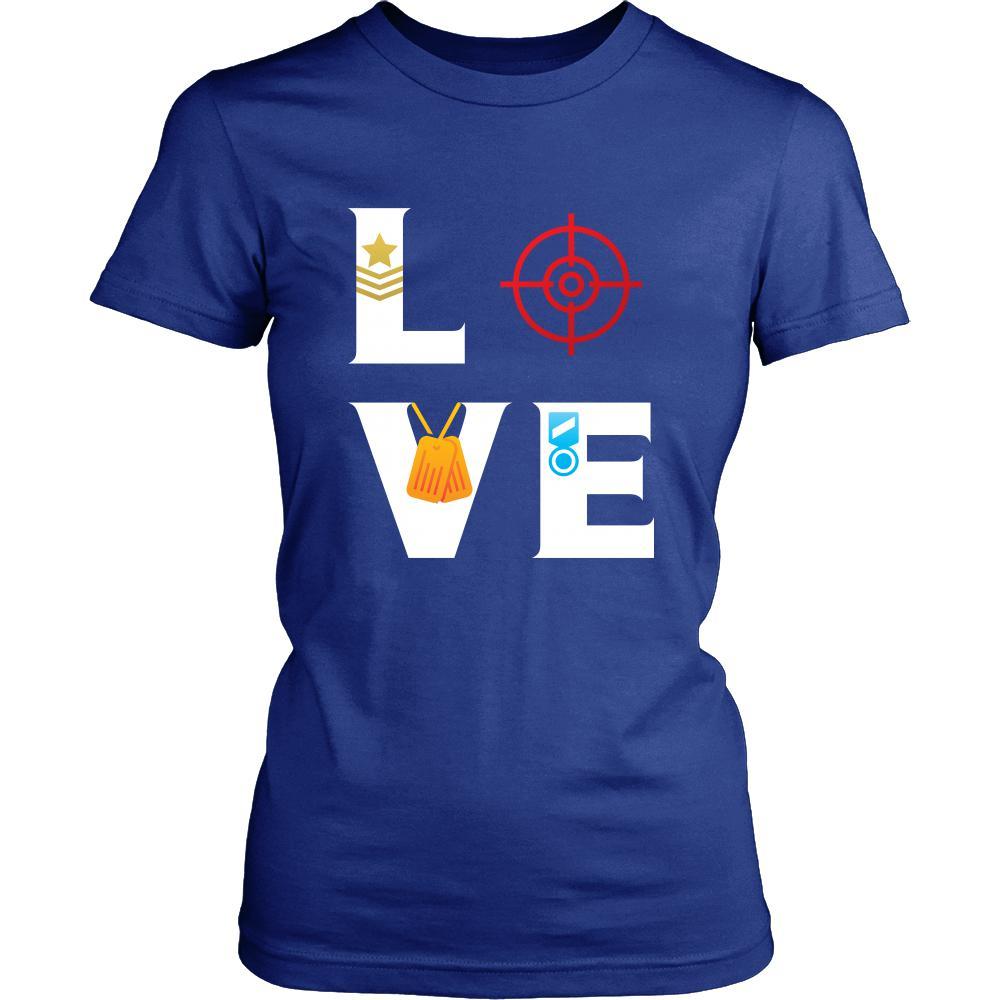 Soldier - LOVE Soldier - Profession/Job Shirt-T-shirt-Teelime | shirts-hoodies-mugs