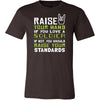 Soldier Shirt - Raise your hand if you love Soldier, if not raise your standards - Profession Gift-T-shirt-Teelime | shirts-hoodies-mugs