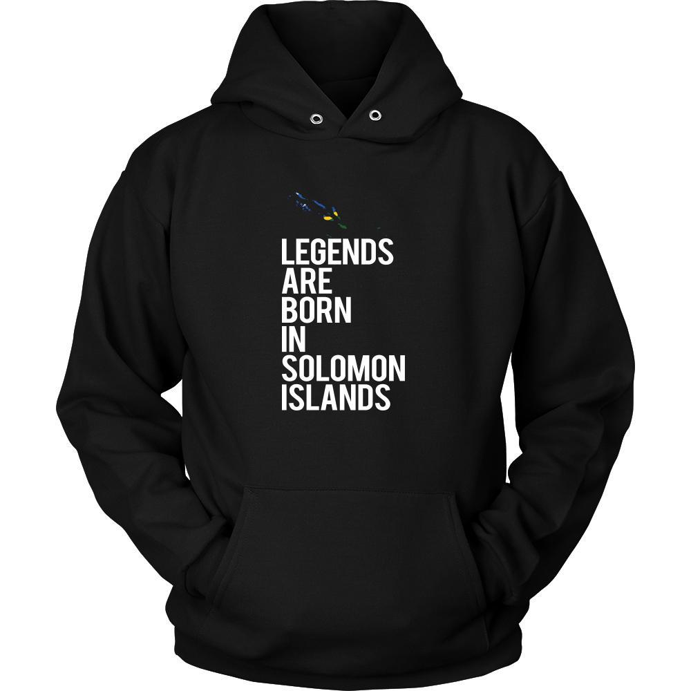Solomon Islands Shirt - Legends are born in Solomon Islands - National Heritage Gift-T-shirt-Teelime | shirts-hoodies-mugs