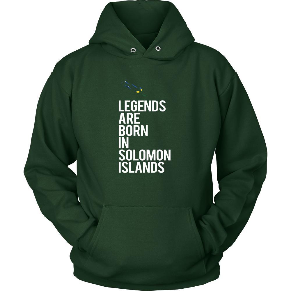 Solomon Islands Shirt - Legends are born in Solomon Islands - National Heritage Gift-T-shirt-Teelime | shirts-hoodies-mugs